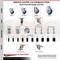 Service Caster 4 Inch 316SS Blue Poly Swivel 1-1/8 Inch Expanding Stem Caster Brake SCC, 2PK SS316EX20S414-PPUB-BLUE-2-TLB-2-118 - alternate 5